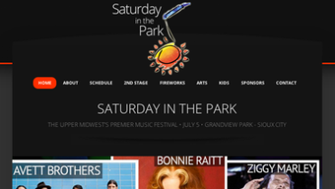 Saturday In the Park: Website Redesign