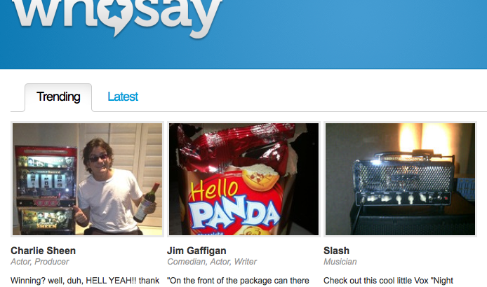 What’s up with WhoSay?
