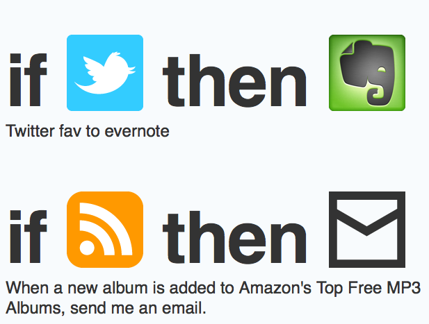 Have you discovered ifttt?