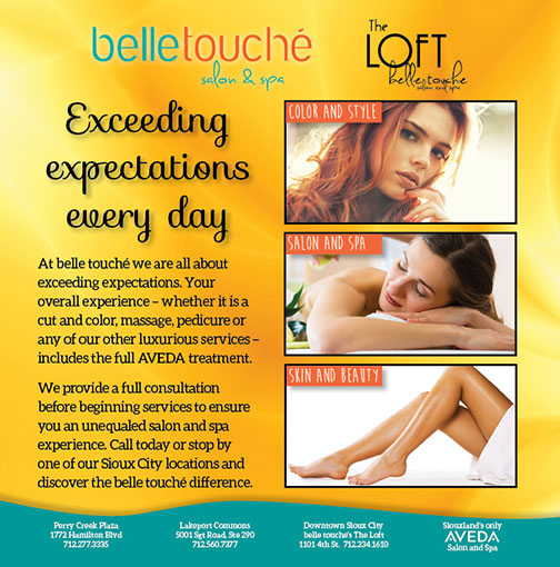 Belle Touche Summer Promotion ad