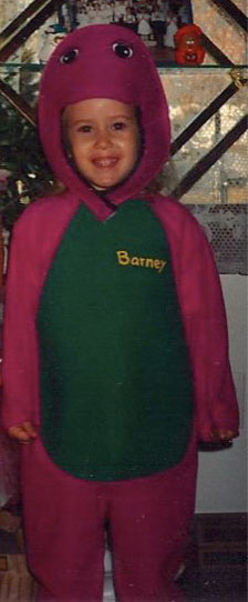 Mal - Barney costume